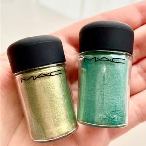 MAC Pigments - Golden Olive and Teal